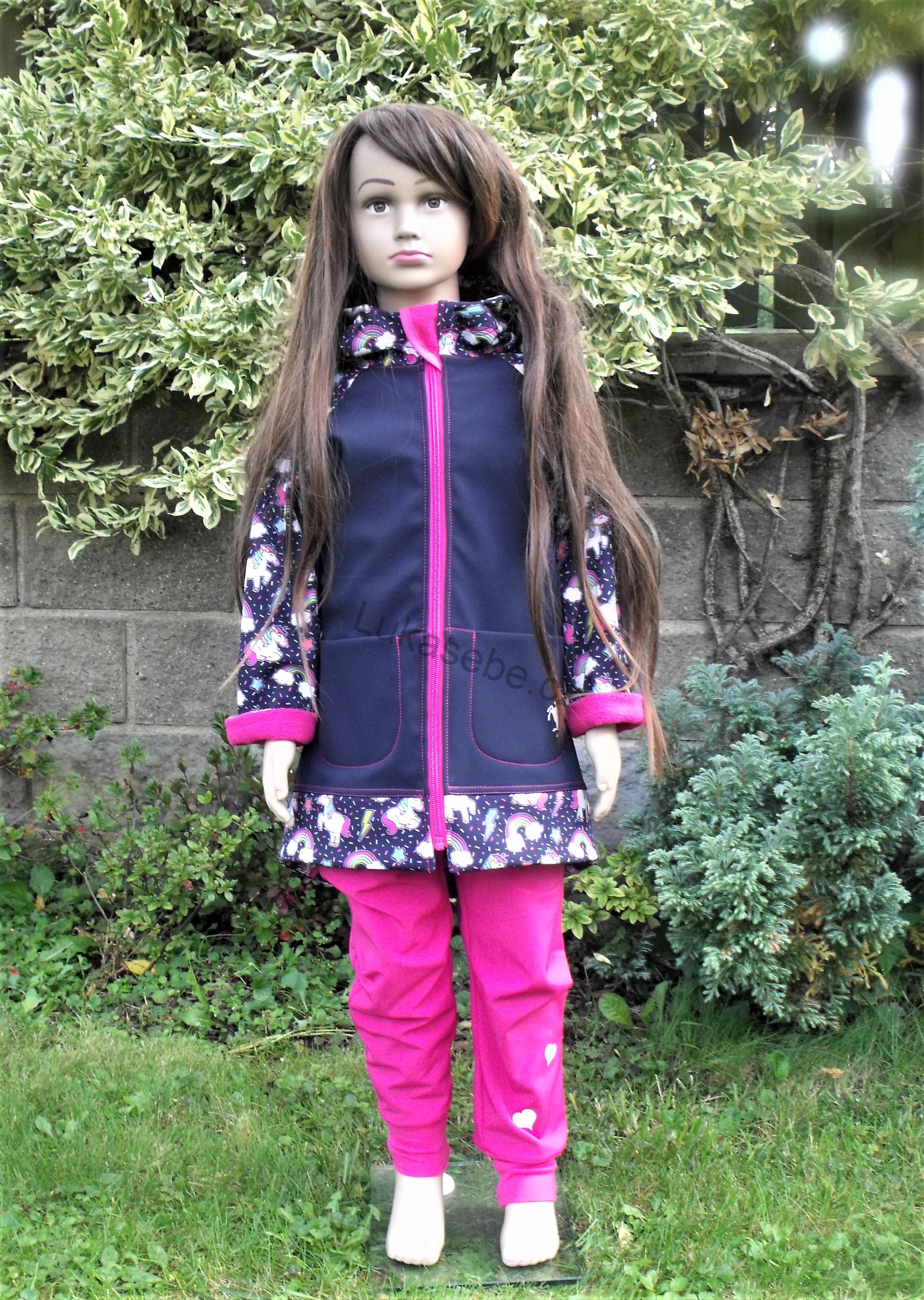 Softshellová bunda - zimní softshell - velikost 98-110
